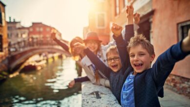 Arabesch - أخبار عربية في أوروبا عائلة في فينيسيا ايطاليا اوروبا