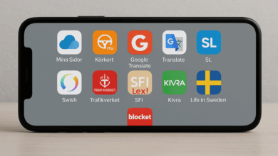 أفضل تطبيقات للمهاجرين في السويد: دليلك الذكي لحياة أسهل وأسرع